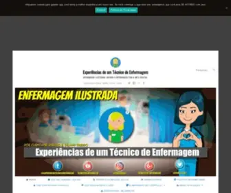 Enfermagemilustrada.com(Enfermagem Ilustrada: Blog Experiências de um Técnico de Enfermagem) Screenshot