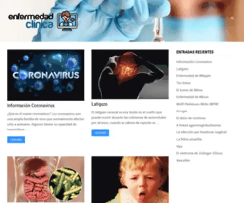 Enfermedadclinica.com(Enfermedad Clinica) Screenshot