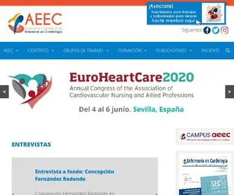Enfermeriaencardiologia.com(EVENTOS enero) Screenshot