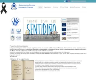 Enfermeriaourense.org(Organización) Screenshot