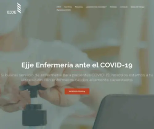 Enfermeriapueblabn.com(Ejje Enfermería) Screenshot