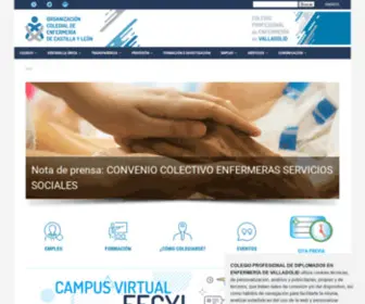 Enfermeriavalladolid.com(Colegio) Screenshot