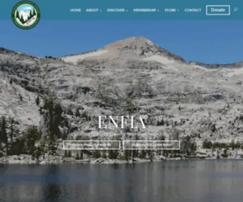 Enfia.info(The Eldorado National Forest Interpretive Association (ENFIA)) Screenshot