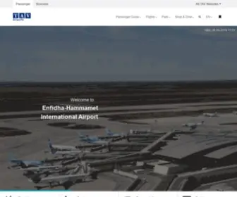 Enfidhahammametairport.com(Enfidha-Hamamet Airport) Screenshot