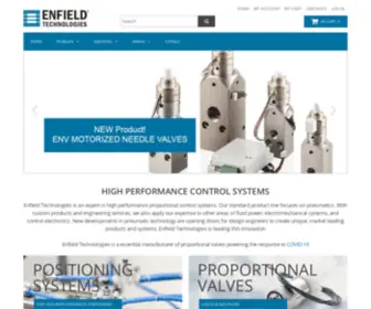 Enfieldtechnologies.com(Enfield Technologies) Screenshot