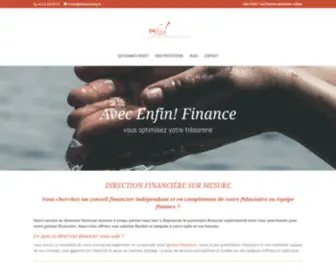 Enfinfinance.ch(Gestion financière) Screenshot