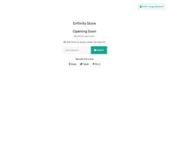 Enfinity.Store(You Desire We Deliver) Screenshot