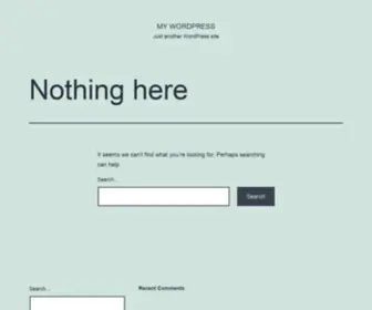 Enfinitycorp.com(Just another WordPress site) Screenshot