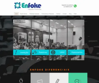 Enfoke.com.br(Palestra Saúde) Screenshot