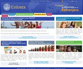 Enfolang.com(Cursos de idiomas en el extranjero) Screenshot