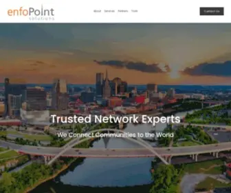 Enfopoint.com(EnfoPoint connects communities to the world by providing carrier) Screenshot