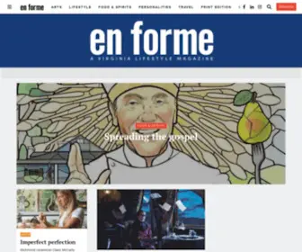Enformeva.com(En Forme magazine) Screenshot