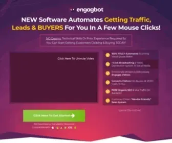 Engagbot.com(Engagbot) Screenshot