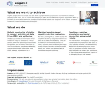 Engage-AAL-Project.eu(EngAGE) Screenshot