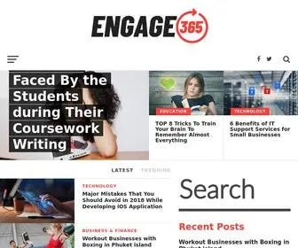 Engage365.org(Engage 365) Screenshot