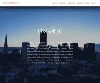 Engagehospitality.com(Our professional hotel management company) Screenshot