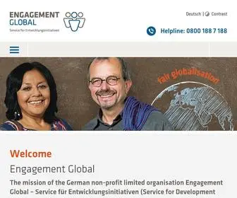 Engagement-Global.de(Service f) Screenshot