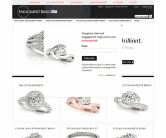 Engagement-Rings-USA.com(Engagement Rings) Screenshot