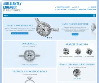 Engagementringsdirect.com(Diamond Engagement Rings) Screenshot