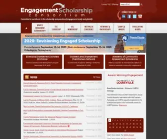 Engagementscholarship.org(Engagement Scholarship Consortium) Screenshot