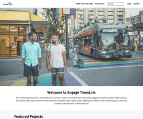 Engagetranslink.ca(Engage translink) Screenshot