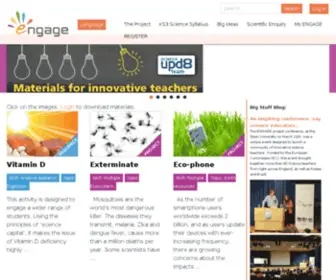 Engagingscience.eu(Engaging Science) Screenshot