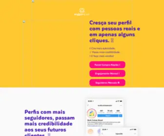 Engajarapido.com(Credibilidade em alguns cliques) Screenshot