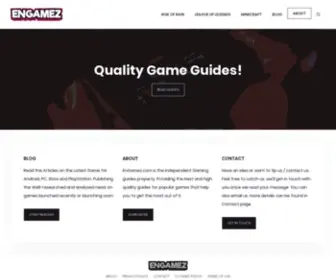 Engamez.com(Quality Game Guides) Screenshot