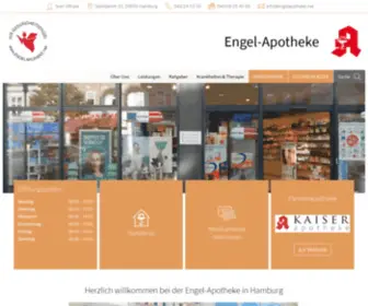 Engelapotheke.net(Engel-Apotheke inHamburg) Screenshot