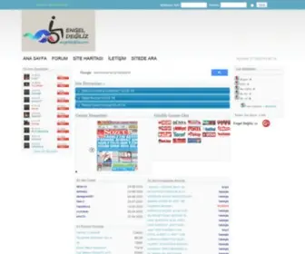 Engeldegiliz.com(Engel Degiliz) Screenshot