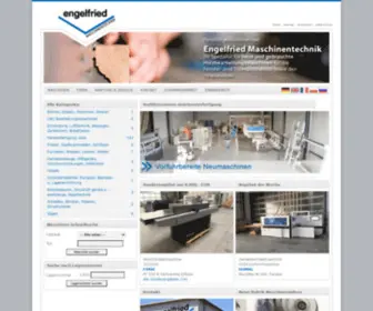 Engelfried.com(Engelfried Maschinentechnik) Screenshot