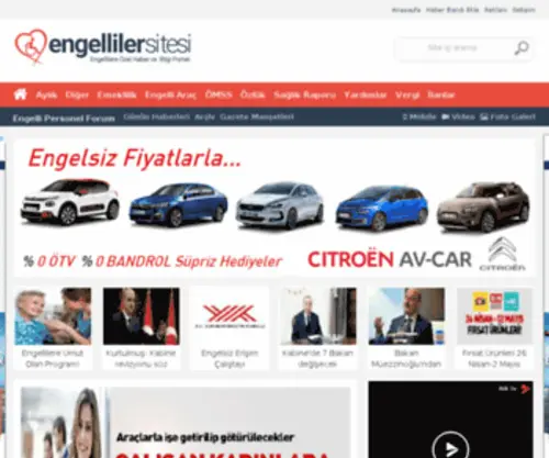 Engellilersitesi.com(Engelliler Sitesi) Screenshot