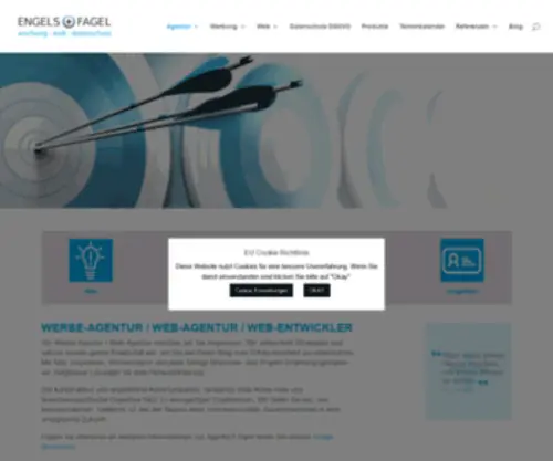 Engels-Fagel.de(Engels & Fagel Werbung Web Datenschutz) Screenshot