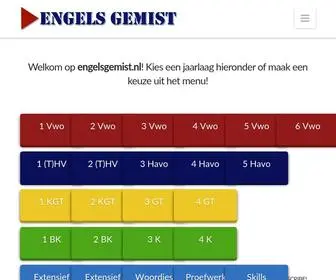 Engelsgemist.nl(Engels Gemist) Screenshot