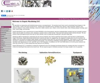 Engelsmachining.com(Automotive Parts) Screenshot