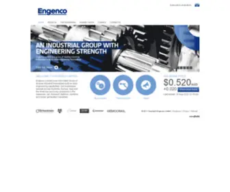 Engenco.com.au(The Engenco Group) Screenshot