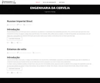 Engenhariadacerveja.com.br(Engenharia da Cerveja) Screenshot