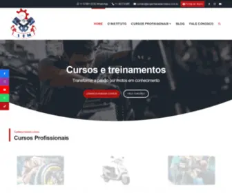 Engenhariadasmotos.com.br(Instituto Engenharia das Motos) Screenshot