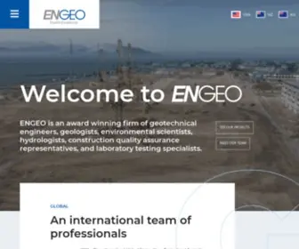 Engeo.com(Geotechnical Engineers) Screenshot
