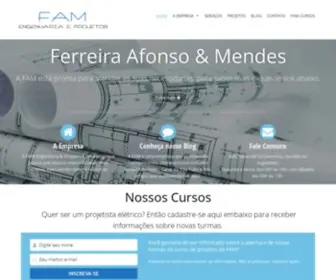 Engfam.com.br(FAM Engenharia e Projetos) Screenshot