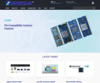 Engicam.com(Engicam s.r.l) Screenshot