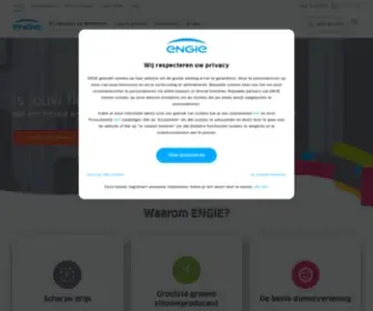 Engie-Electrabel.be(Energie Besparen en Kosten Verminderen) Screenshot