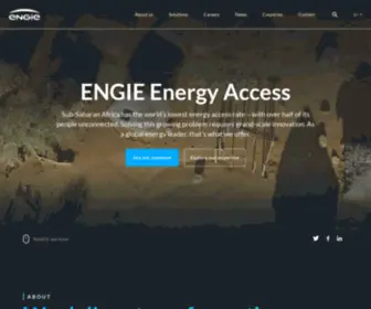 Engie-Energyaccess.com(ENGIE takes on the challenge of the energy transition through its three businesses) Screenshot