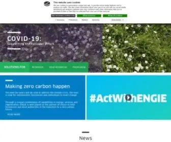 Engie.co.uk(Global Energy and Renewables supplier) Screenshot