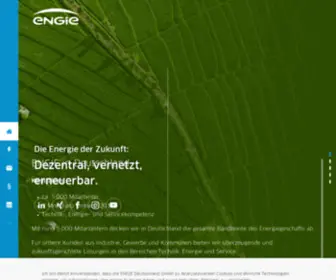 Engie.de(ENGIE-Gruppe in Deutschland) Screenshot