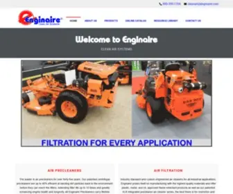 Enginaire.com(Clean Air Systems) Screenshot