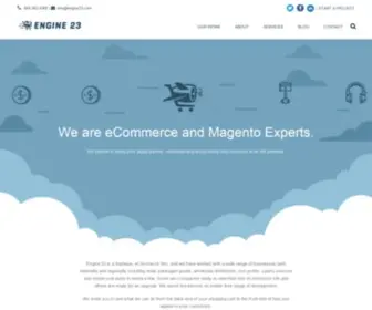 Engine23.com(Engine23 Magento eCommerce Agency) Screenshot