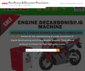 Enginedecarbonising.com(Nos2 Research & Development Private Limited) Screenshot