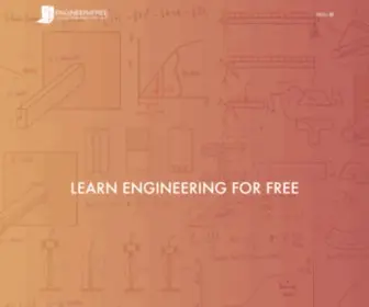 Engineer4Free.com(The #1 source for free engineering tutorials. Engineer4Free) Screenshot