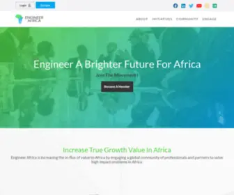 Engineerafrica.org(Engineer Africa) Screenshot